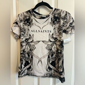 All Saints Pattie Bella tee, size small